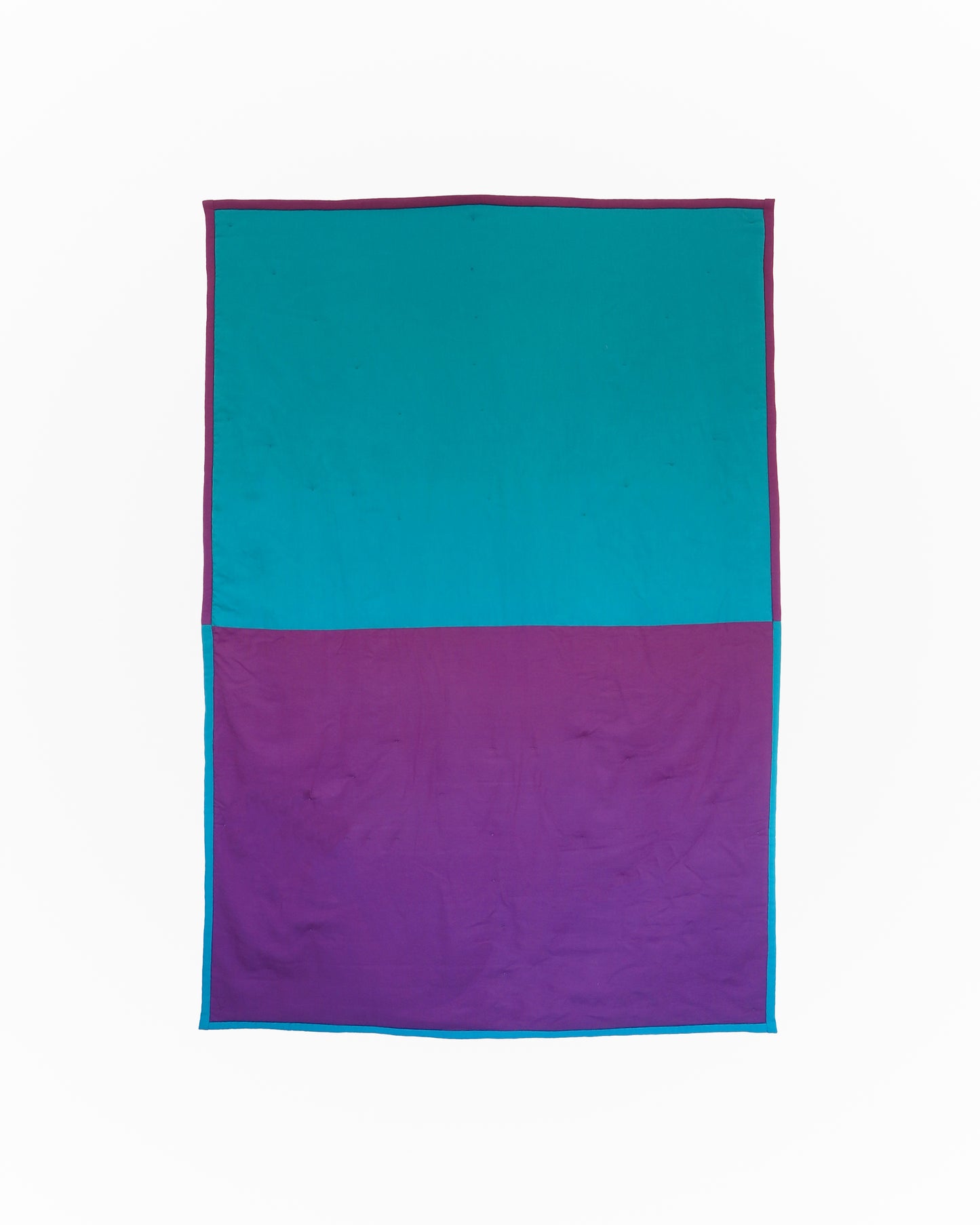 Teal & Grape Reflection Quilt