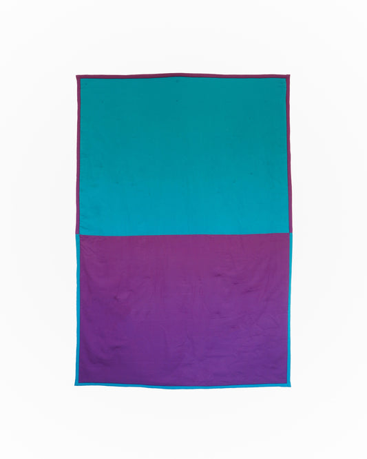 Teal & Grape Reflection Quilt