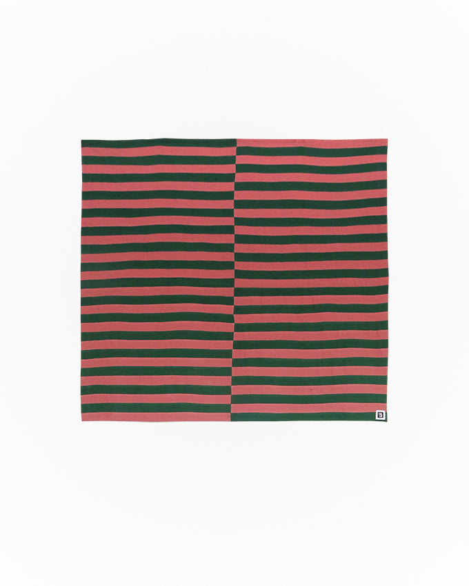 Emerald & Blush Throw