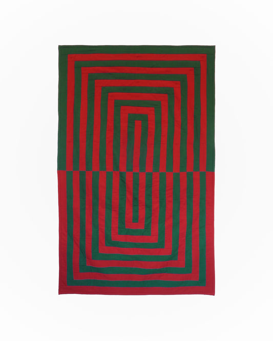 Forest & Brick Reflection Quilt