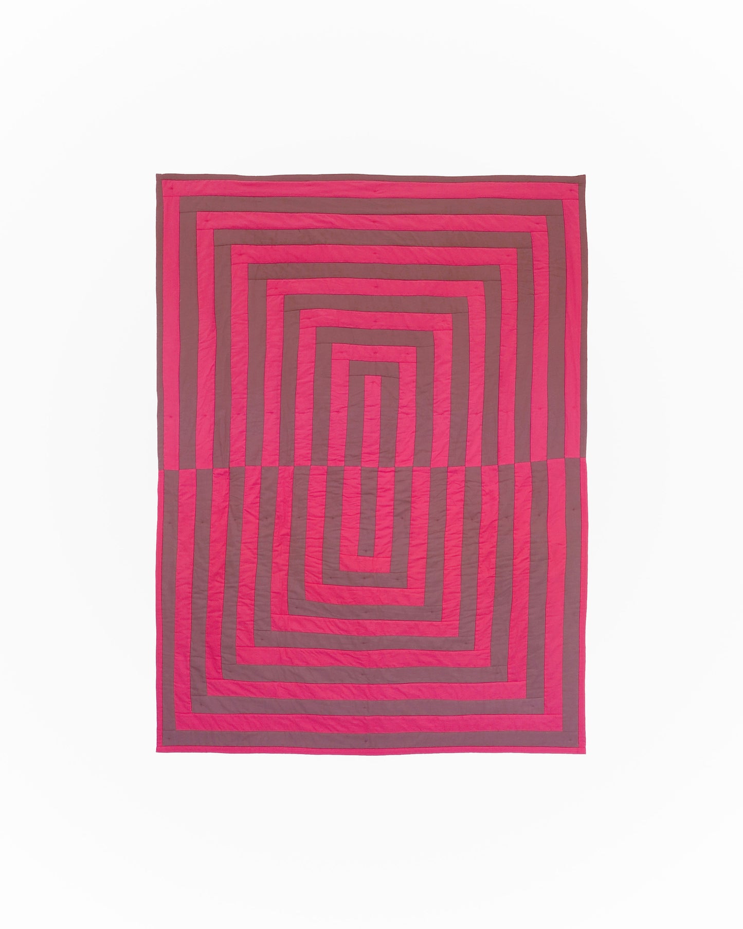 Mauve & French Rose Reflection Quilt