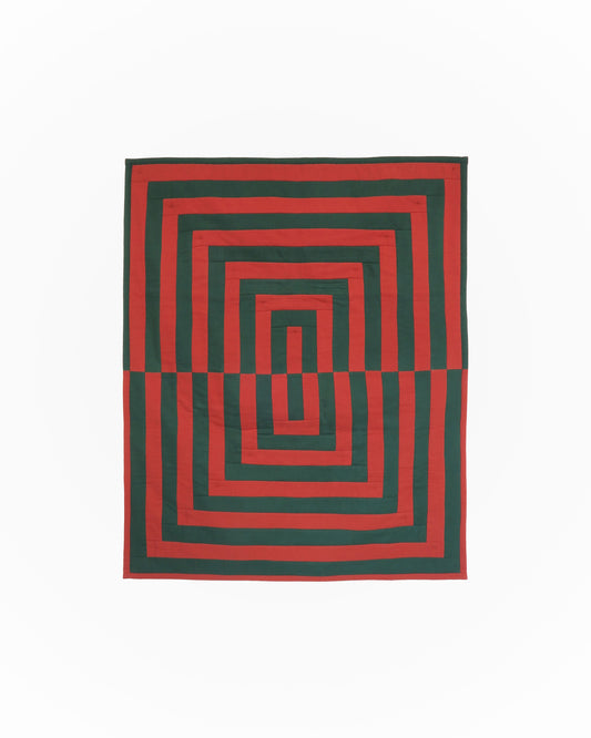 Forest & Brick Outdoor Quilt