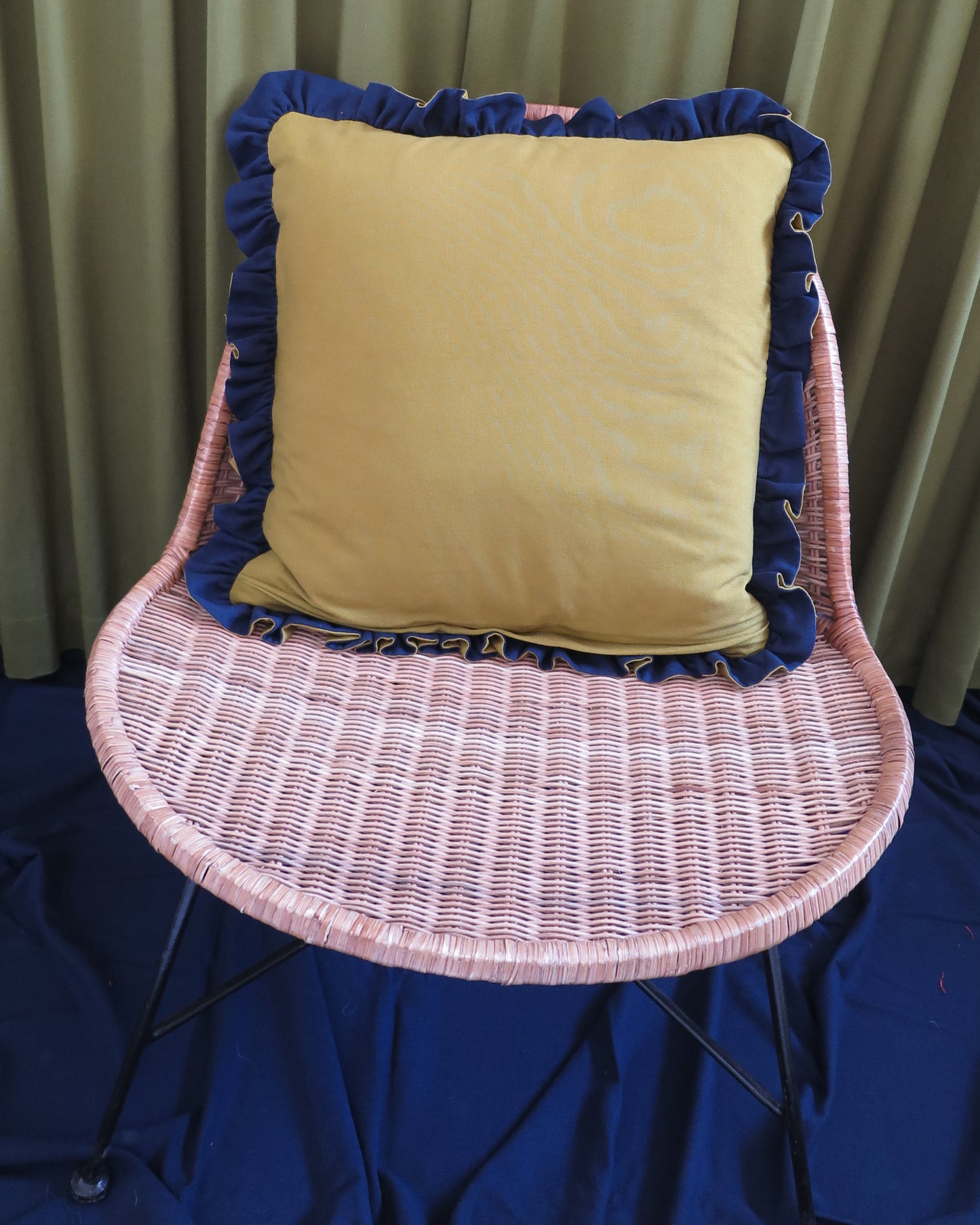 Azure & Chartreuse Duo Scatter Cushion