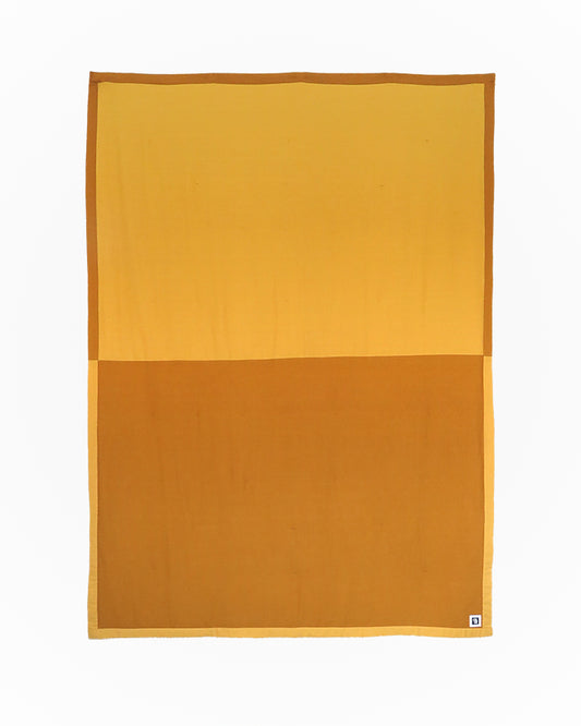 Mustard & Mustard Jumbo Reflection Quilt
