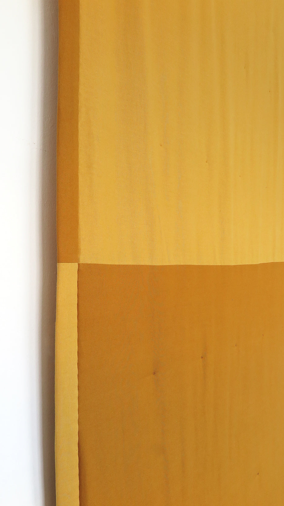 Mustard & Mustard Jumbo Reflection Quilt
