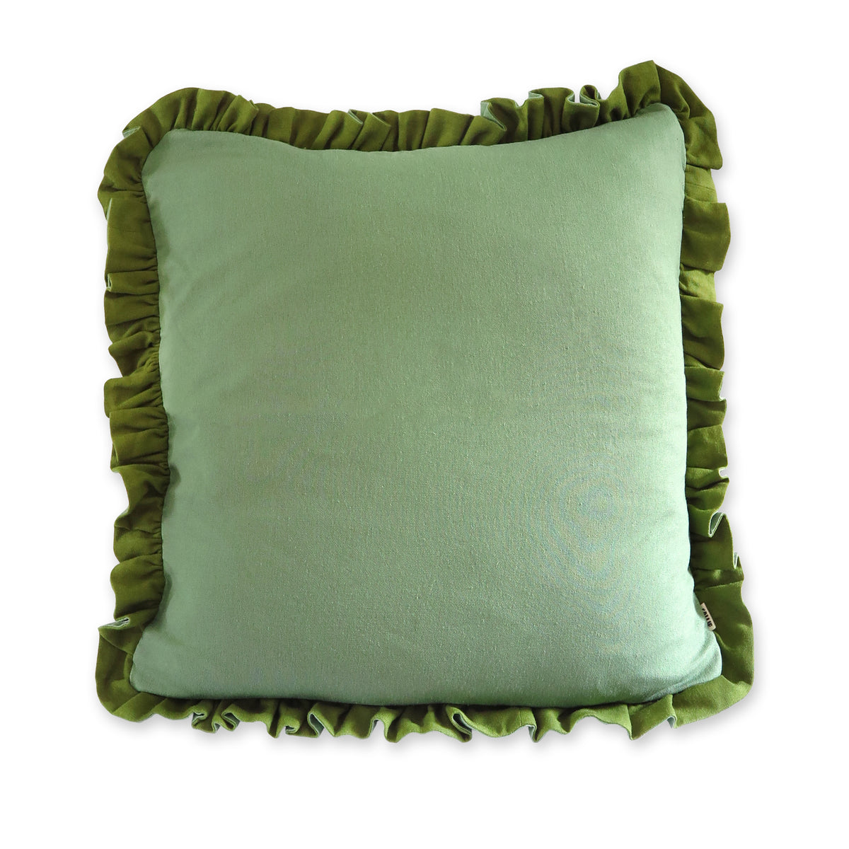 Handmade Linen-Rayon Reversible Scatter Cushion – Sage & Sap