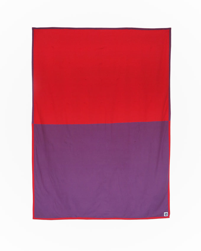 Scarlet & Grape Jumbo Reflection Quilt