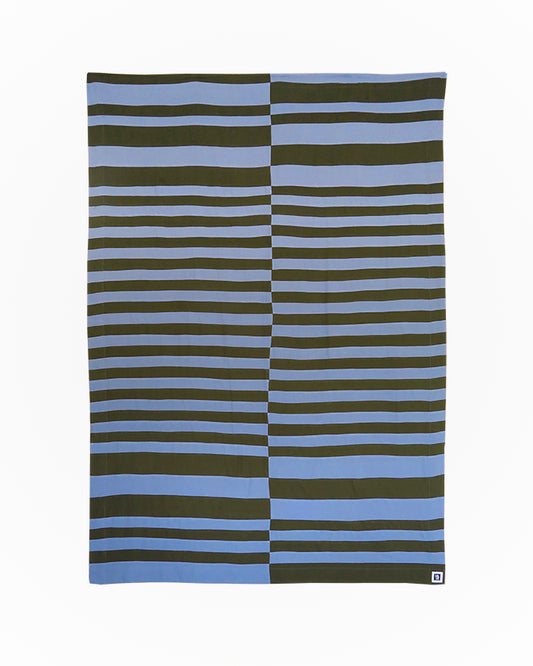 Khaki & Steel Throw